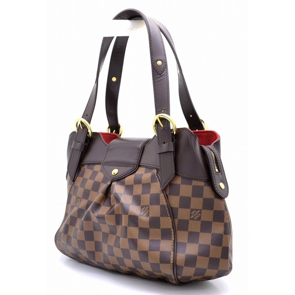 Louis Vuitton Brown Sistine Handbag PM Damier - Picture 1 of 9